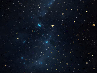 Fototapeta na wymiar stars-speckle-the-beautiful-night-sky-dark-tones-dominating-the-backdrop-wallpaper-design-minimal