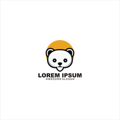  bear logo vector design