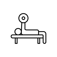  outline icons, minimalist vector illustration ,simple transparent graphic element .Isolated on white background