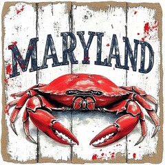 Maryland Blue Crab  - Nautical Culinary Art