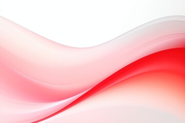 Abstract red wave background. Set of wavy lines in the horizontal plane. Wave made of smoke on white background