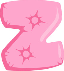 Cushion Letter Alphabet Z