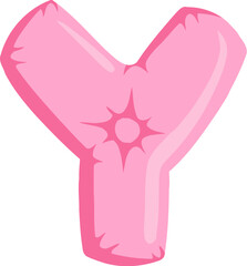 Cushion Letter Alphabet Y