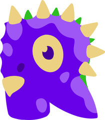 Dino Letter Alphabet R