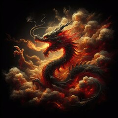 Chinese New Year Splendor: Grand Celebration of the Dragon Zodiac