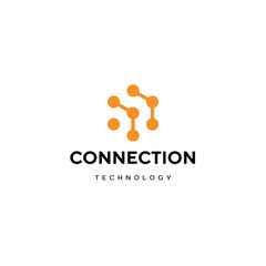 Connection technology logo for company
