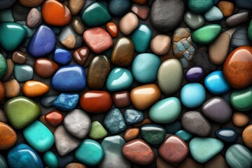 Fototapeta na wymiar colorful stone background