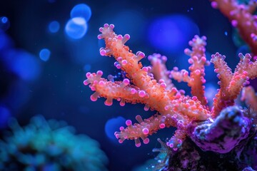 Fototapeta na wymiar Coral Kingdom's Magnificent Snapshot