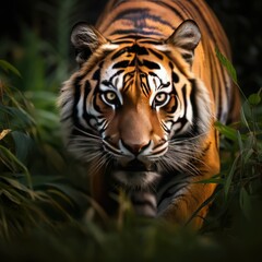 Fototapeta premium tiger in the zoo