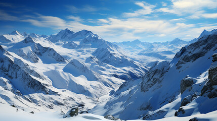 Obraz premium A_breathtaking_landscape_photograph_of_a_serene_mountain