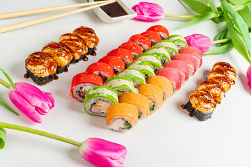 sushi set for Woman's Day