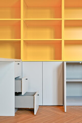 The more storage space a children's bookshelf has, the better