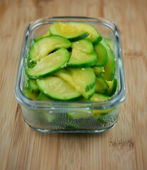 한국음식 애호박 볶음, 요리