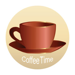 A Cup hand drawing illustration vector