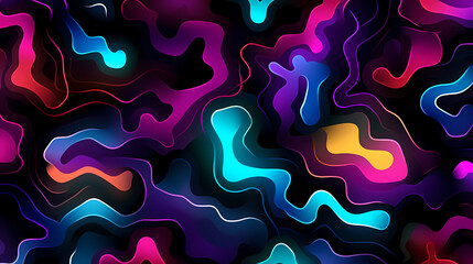 Cute graffiti art abstract background poster web page PPT, art background