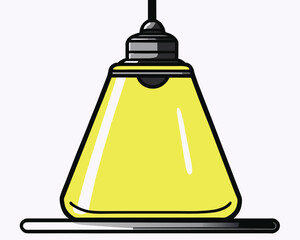 illustration of a lamp