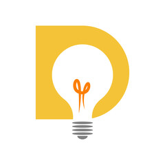 Lamp logo icon design