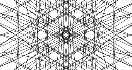 Background of abstract scribbles. Crumpled abstract scribbles. 