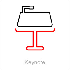 Fototapeta premium Keynote