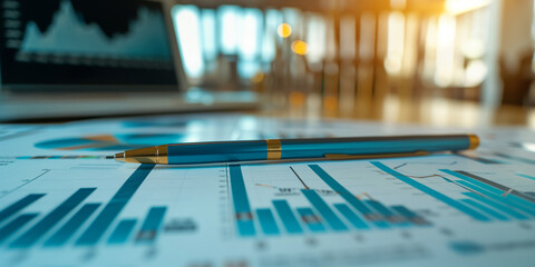 Business And office statistics numbers and Reports