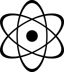 Black and White Vector Featuring React and Atom Logos and Vectors