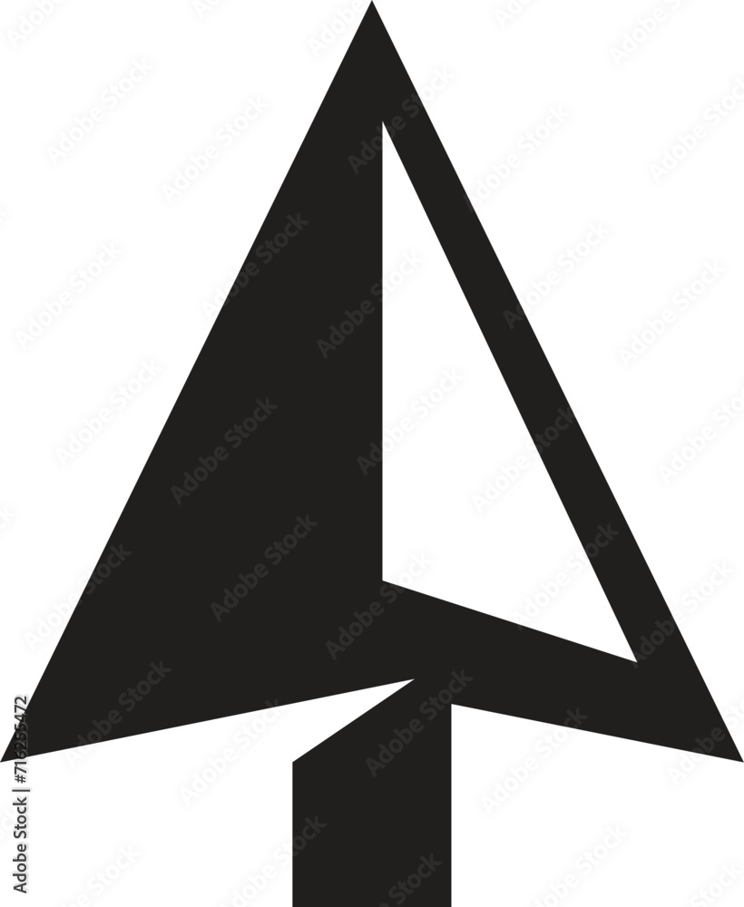 Poster mouse arrow icon, computer mouse arrow vector icon, line cursor icon, flat design best vector mouse 