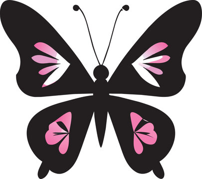 crea dos mariposas con las alas abiertas dibujo animado en 3d con un fondo de flores y brosas colores vivos 12k realista, icon