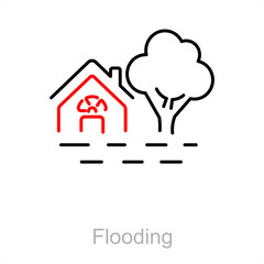 Fototapeta premium Flooding