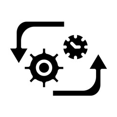 Time Management Icon Style