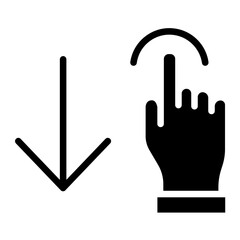 Drag Gesture Icon Style