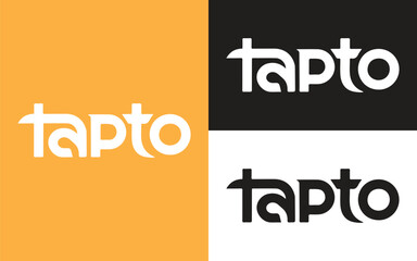 Tapto logo design
