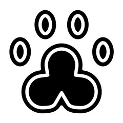 PawPrint Pins Icon Style