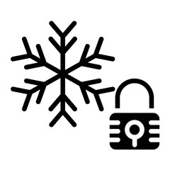 Freeze Lock Icon Style