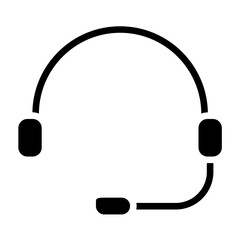 Headset Aid Icon Style