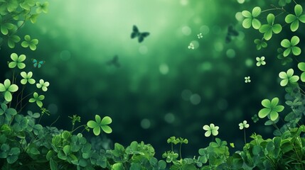 St. Patrick’s Day Background banner template