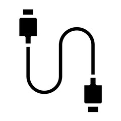 Cable Clip Icon Style