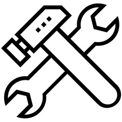 Repair Tools Vector Icon