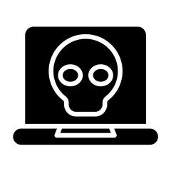 Cyber Crime Icon Style