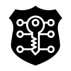 Privacy Encryption Icon Style