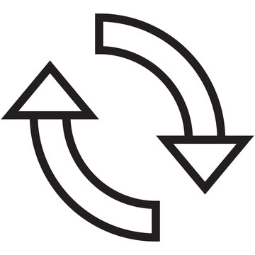 Synchronization Vector Icon