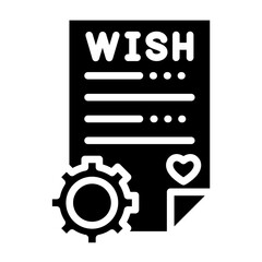 Wishlist Management Icon Style
