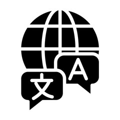 Language Study Icon Style