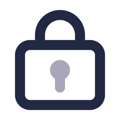 lock icon illustration