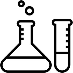 Lab Test Vector Icon