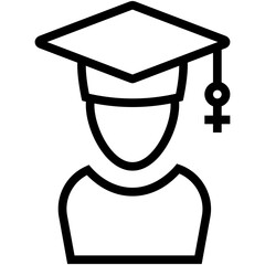 Graduate Vector Icon