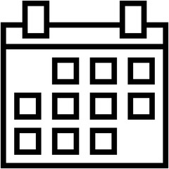 Calendar Vector Icon