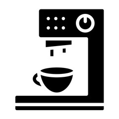 Drip coffee maker Icon Style