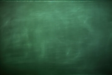 Blank green chalkboard background.
