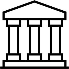Bank Vector Icon