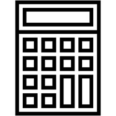 Calculator Vector Icon